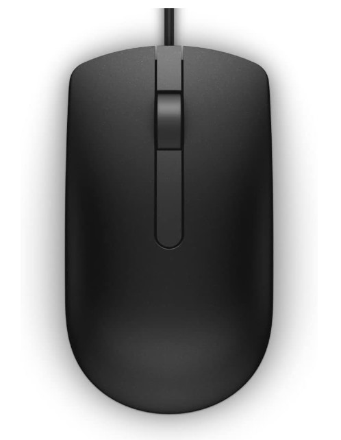 MOUSE DELL USB MS116-BK - Negro